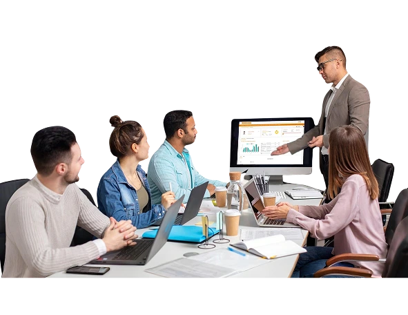 Quantim project management software interface overview